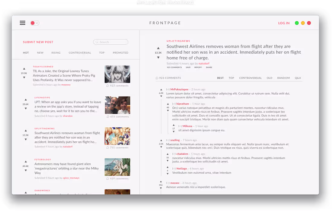 Cover image for Tidder Reddit Client
