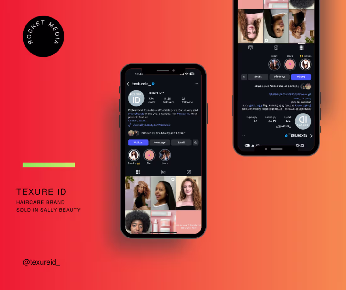 Cover image for Texture ID. 🚀 Elevated the social presence for this Sally B...