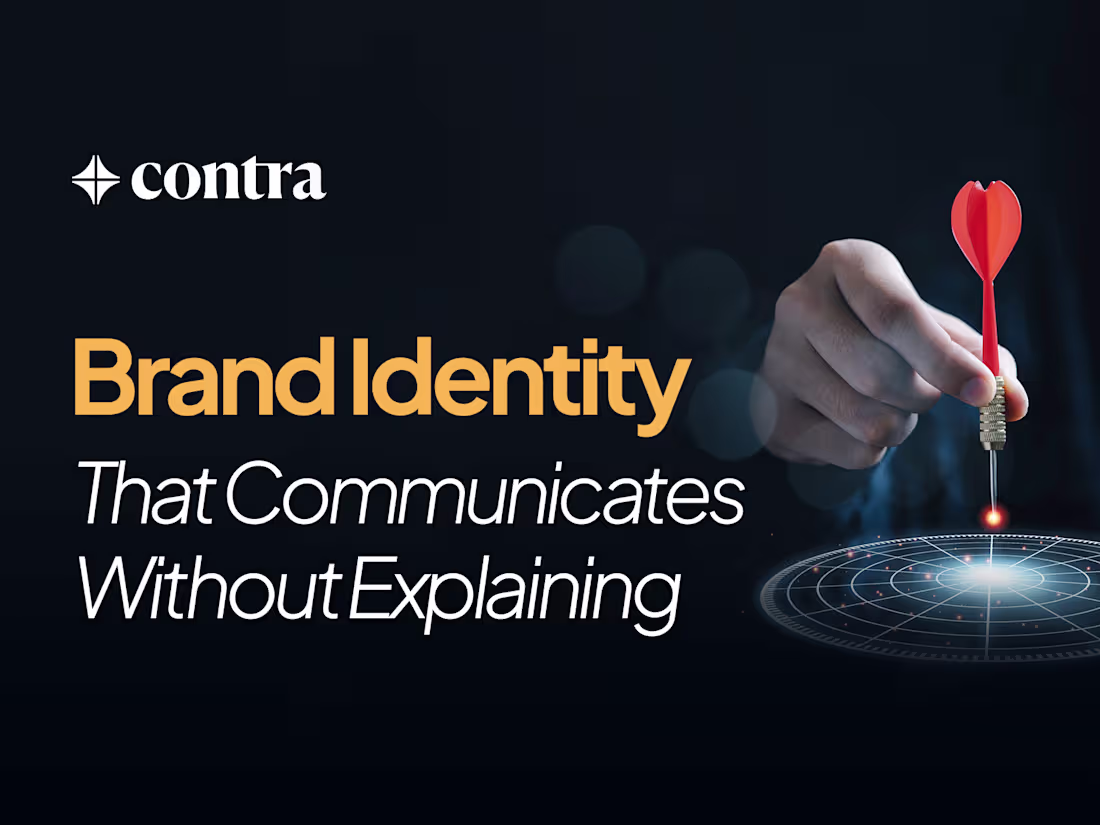 Cover image for Brand Identity That Communicates Without Explaining
