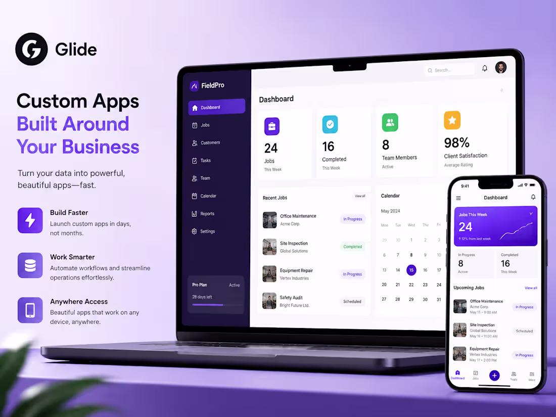 Cover image for I Will Build Custom Business Apps with Glide & Airtable