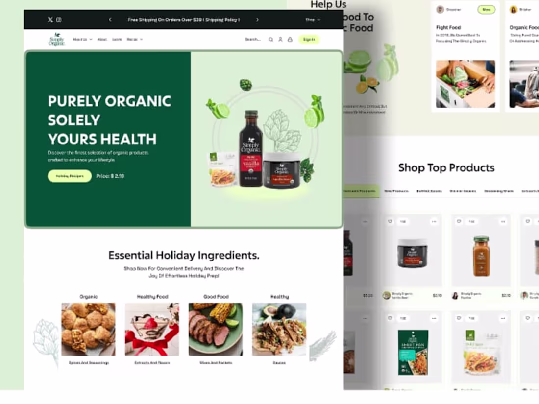 Cover image for Modern Business Website Design