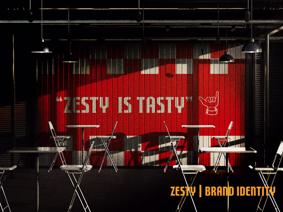 Cover image for Zesty - Brand Identity - VAIBHAV BALMURI