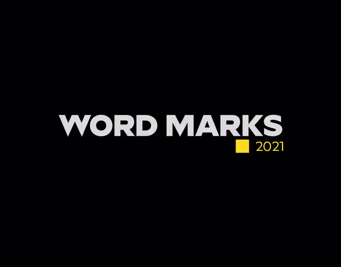 Cover image for Wordmarks 2021
