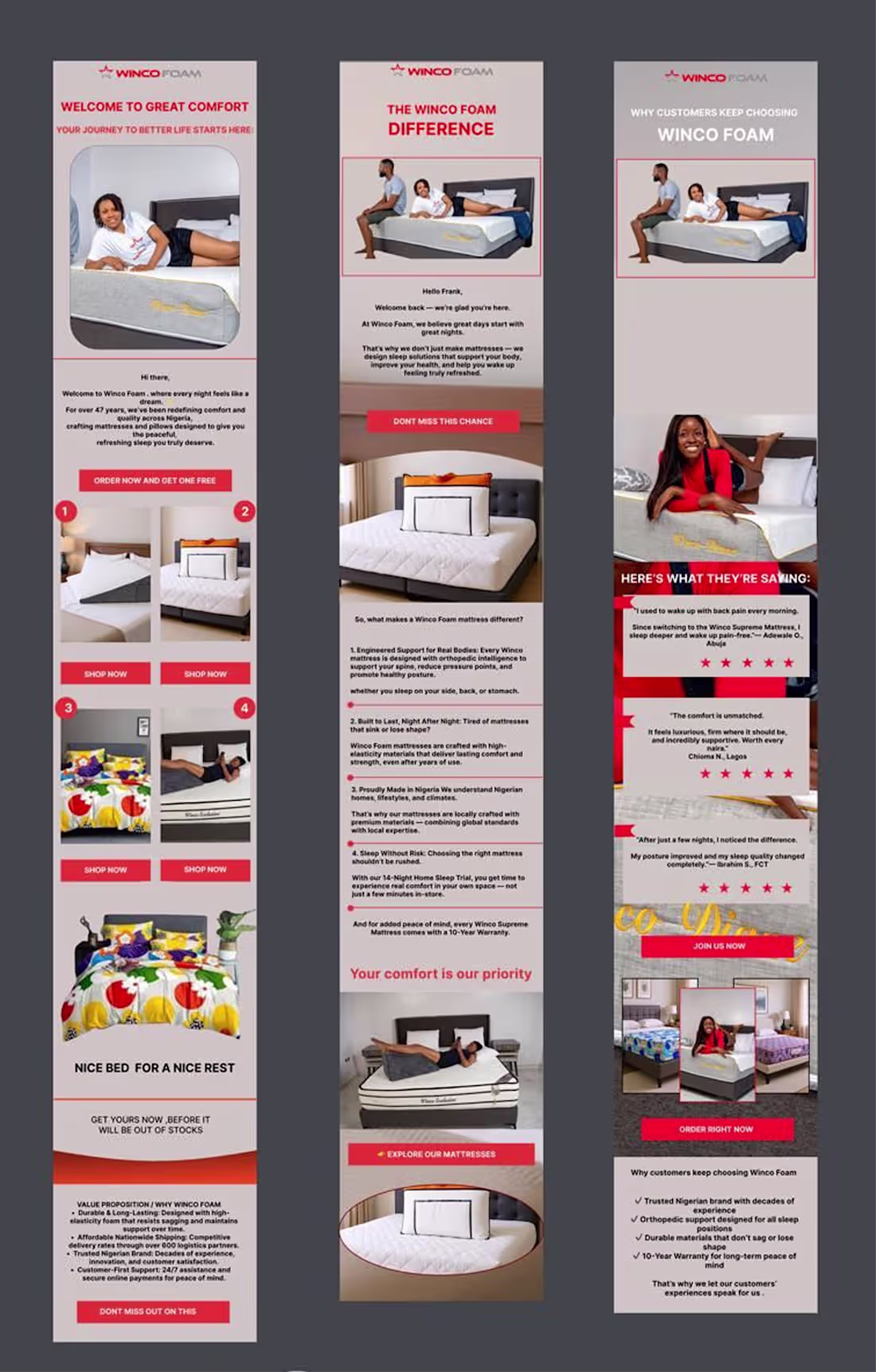 Cover image for This email campaign design project
