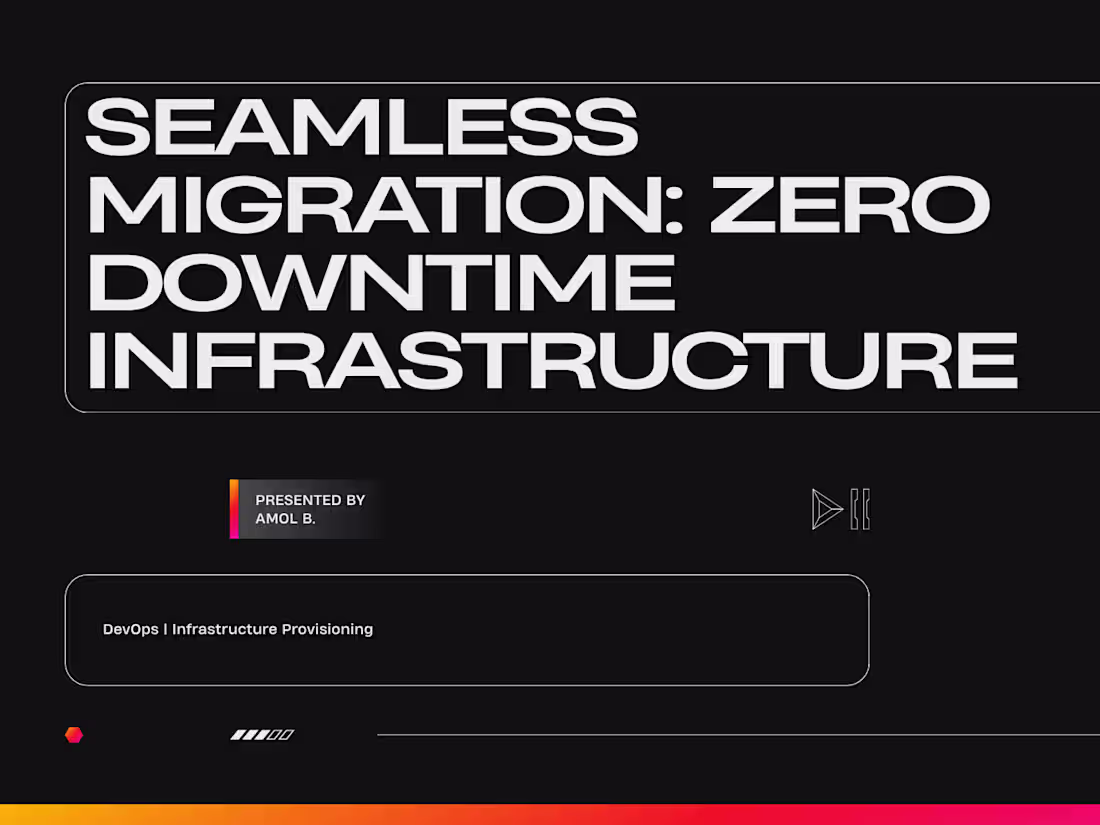 Cover image for Server Migration to High-Capacity Infrastructure