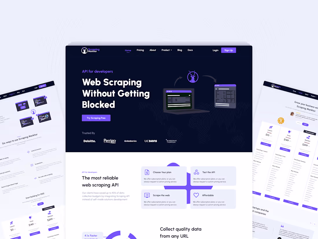 Cover image for Scraping Web App on Behance