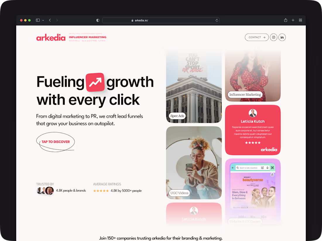 Cover image for Arkedia Strategic Brand Website Design