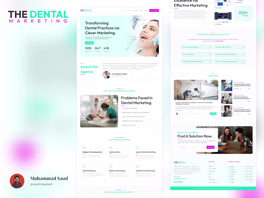 Cover image for The Dental Marketing
