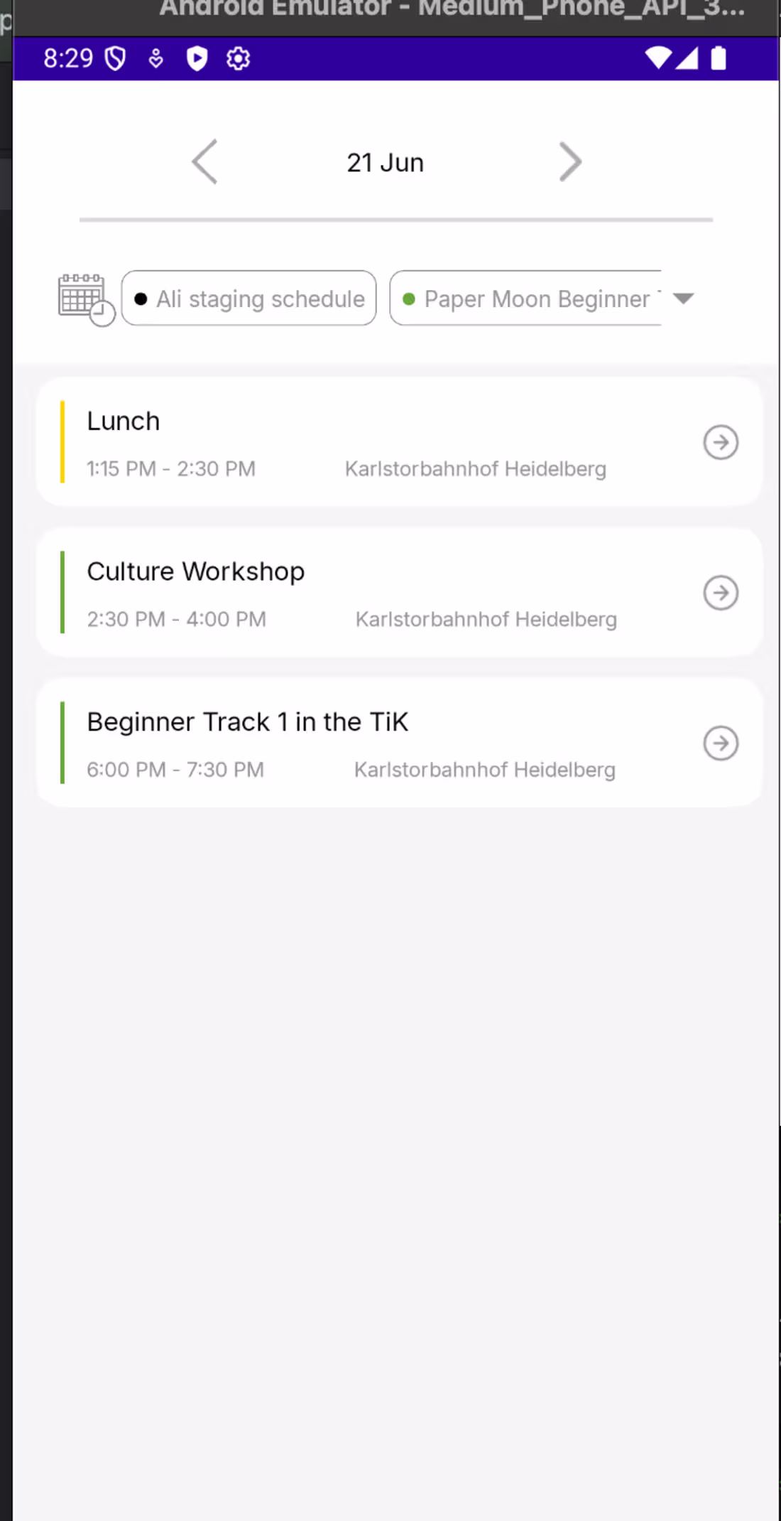 Cover image for Event App