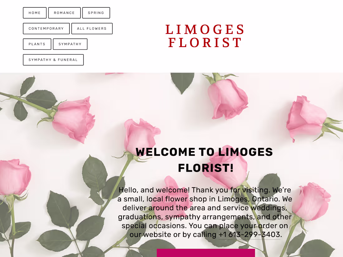 Cover image for Limoges Florist