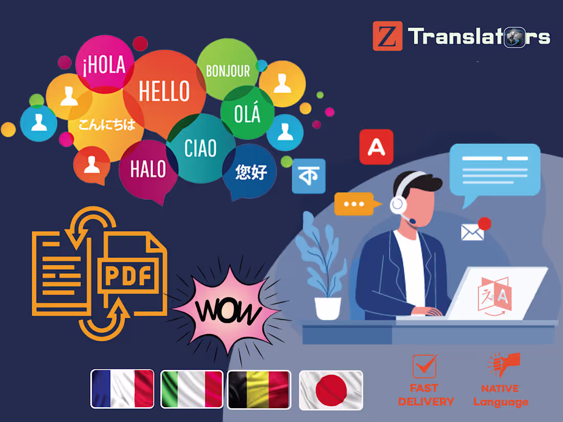 Cover image for Multilingual Translation Project for wTranslators
