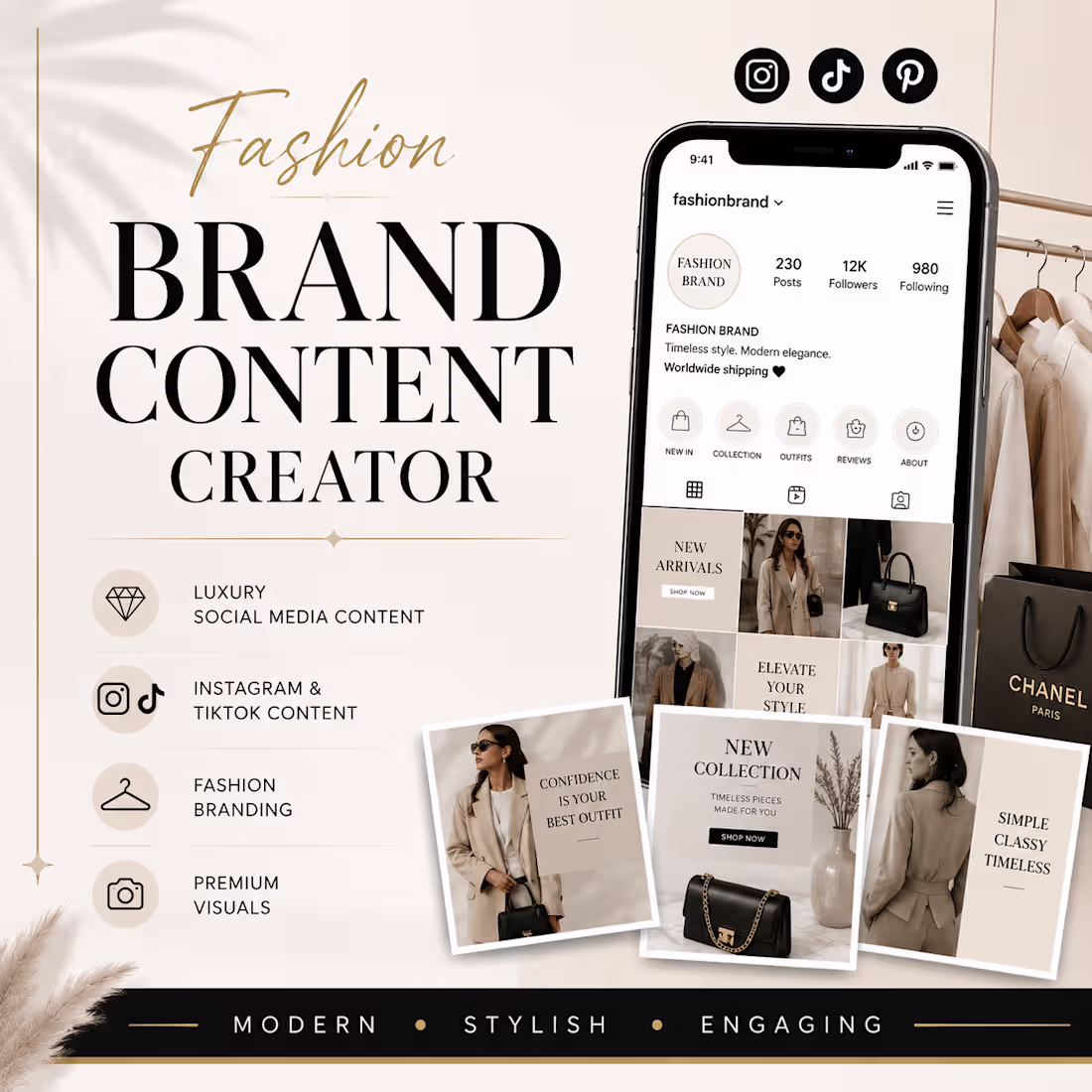 Cover image for Fashion Social Media Content Creator
