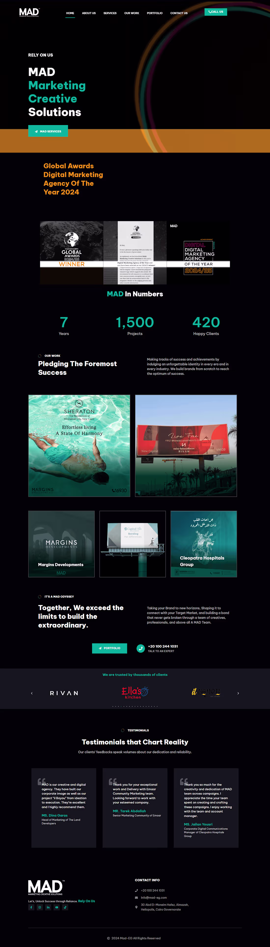 Cover image for MAD Marketing Agency