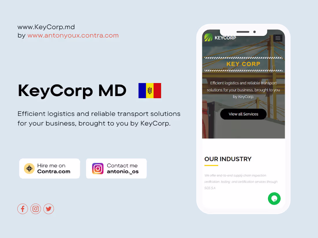 Cover image for KeyCorp Website Design&Development