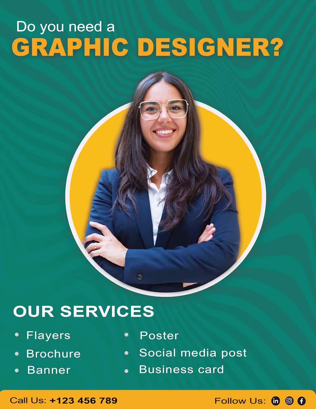 Cover image for Flayer for graphic designs.