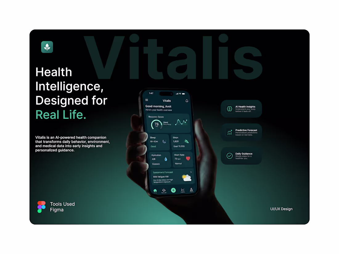 Cover image for Vitalis — AI Preventive Health