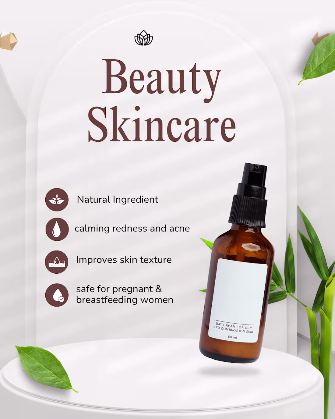 Cover image for I design this Instagram ad for a natural skincare brand. Ope...