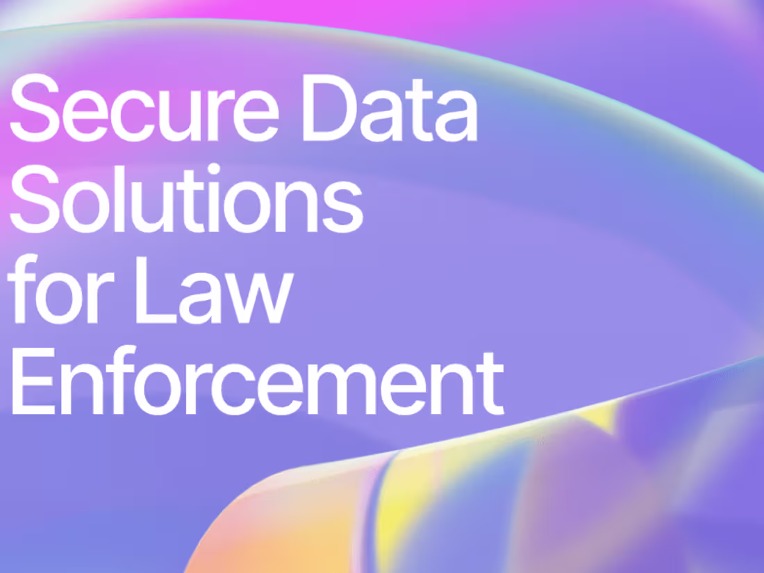 Cover image for Secure Data Processing Tool for Law Enforcement