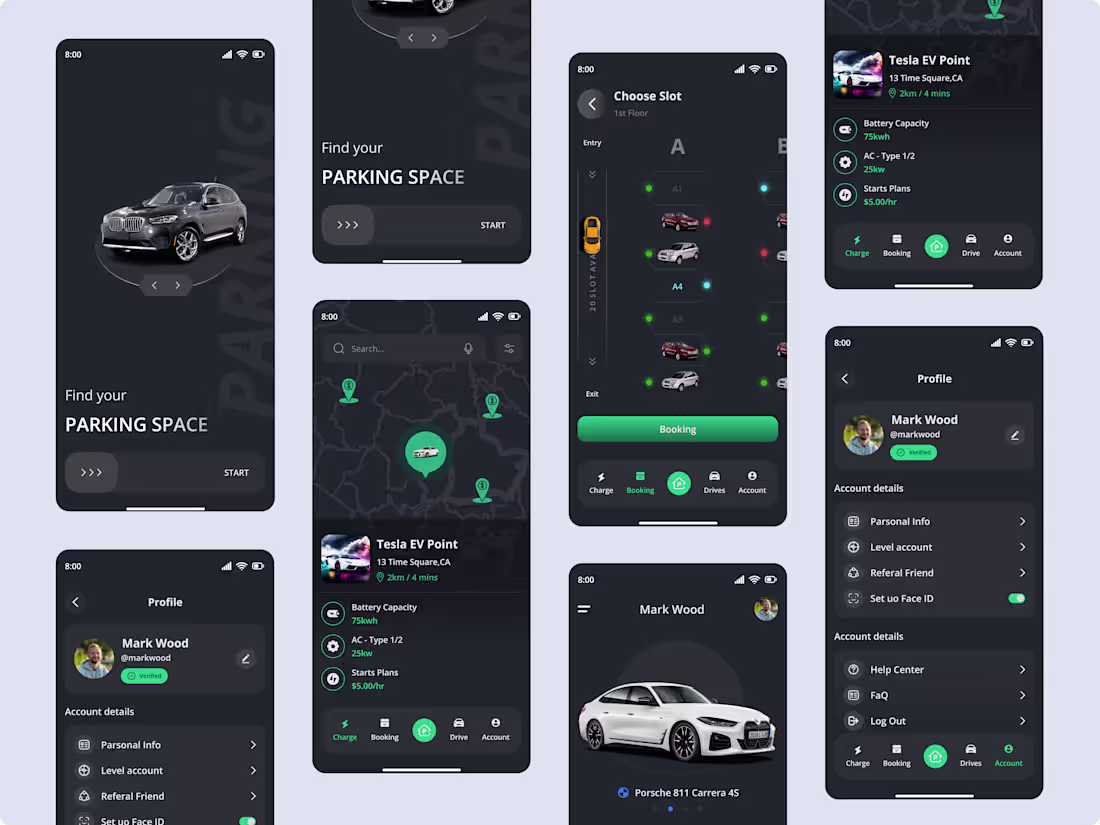 Cover image for Mobile App Redesign for Parking Booking