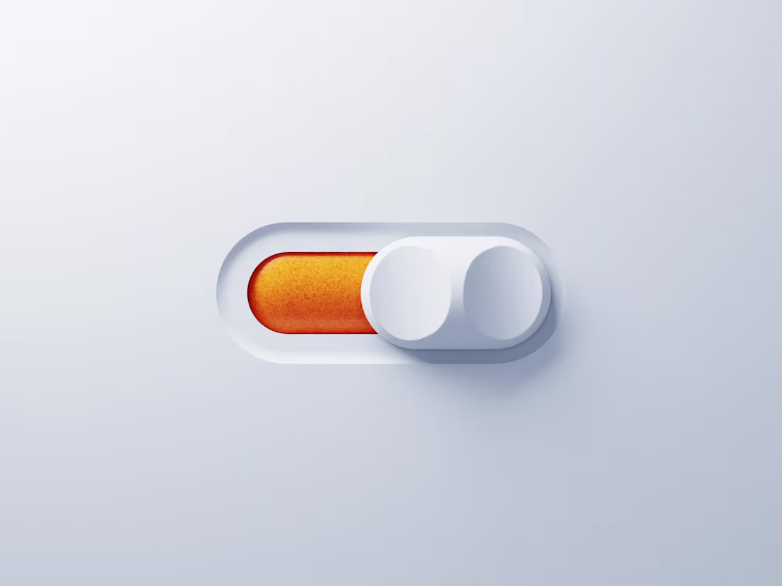 Cover image for 3D Orange Switch
