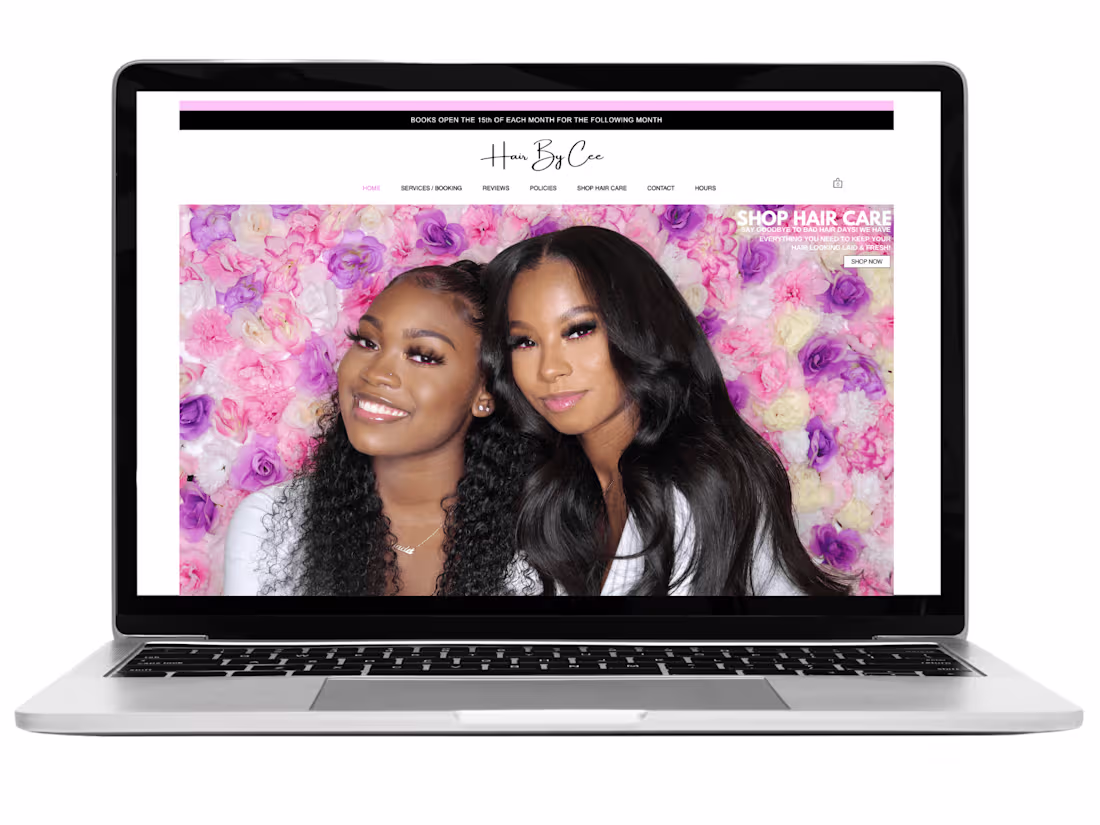 Cover image for www.hairbycee.com 