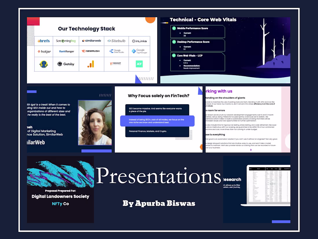 Cover image for Custom Presentation Design for your Business