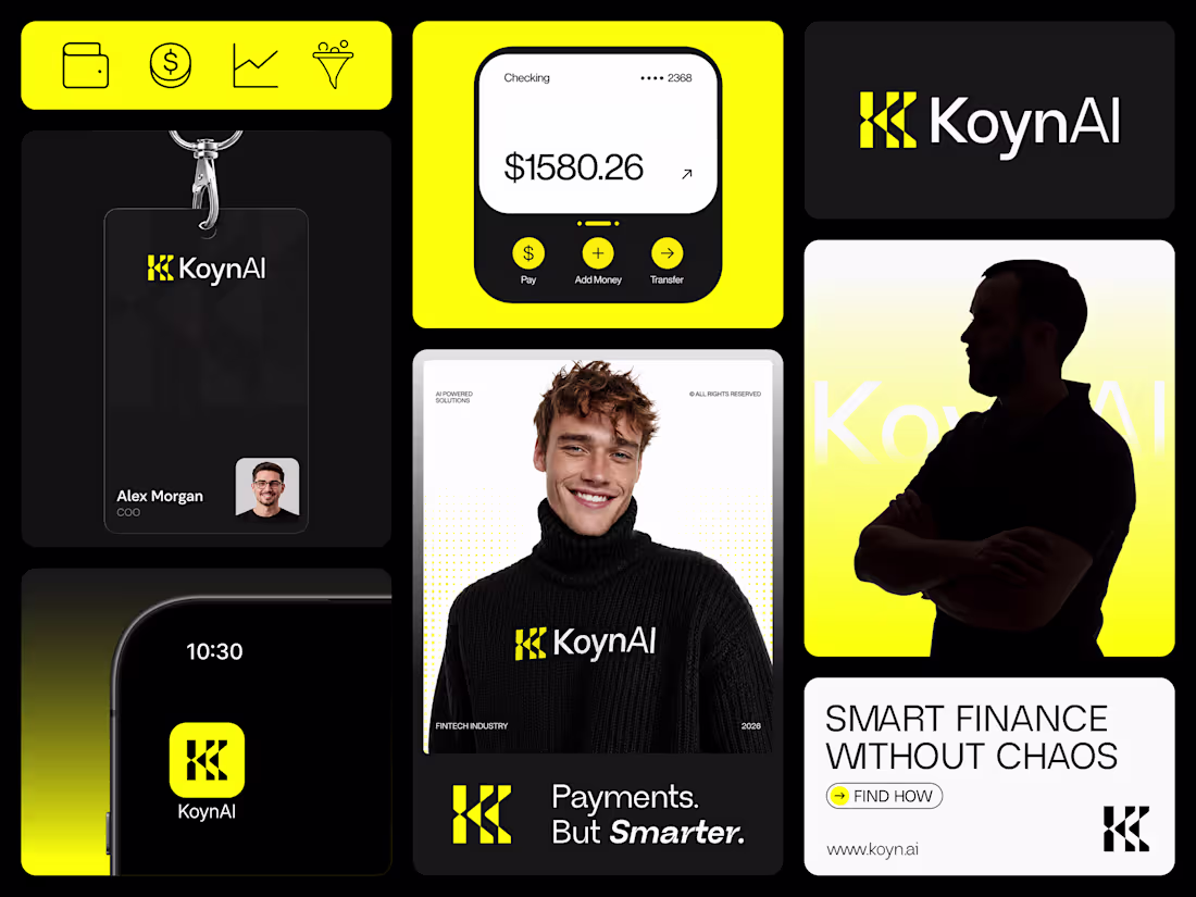 Cover image for FinTech Brand Identity Design for