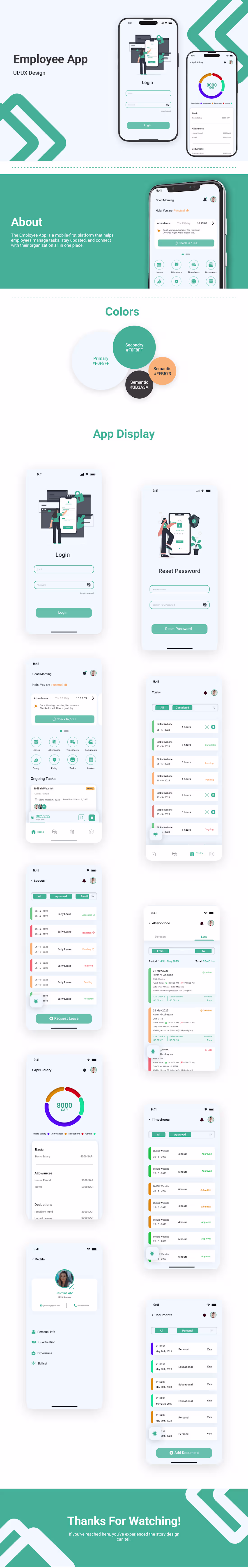 Cover image for Employee App-Product Design