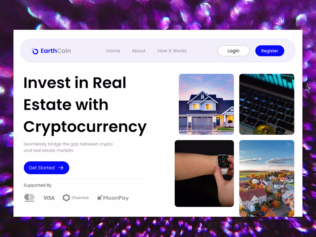 Cover image for Crypto Landing Page