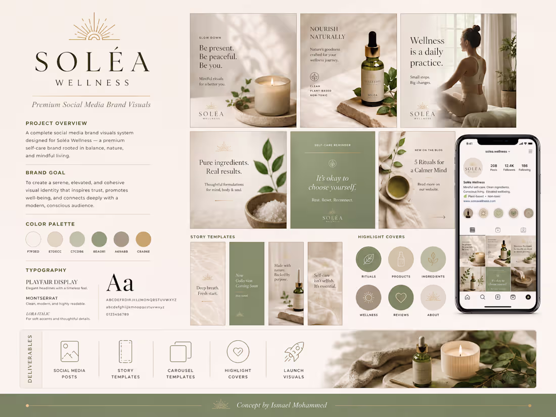 Cover image for Premium Social Media Brand Visuals