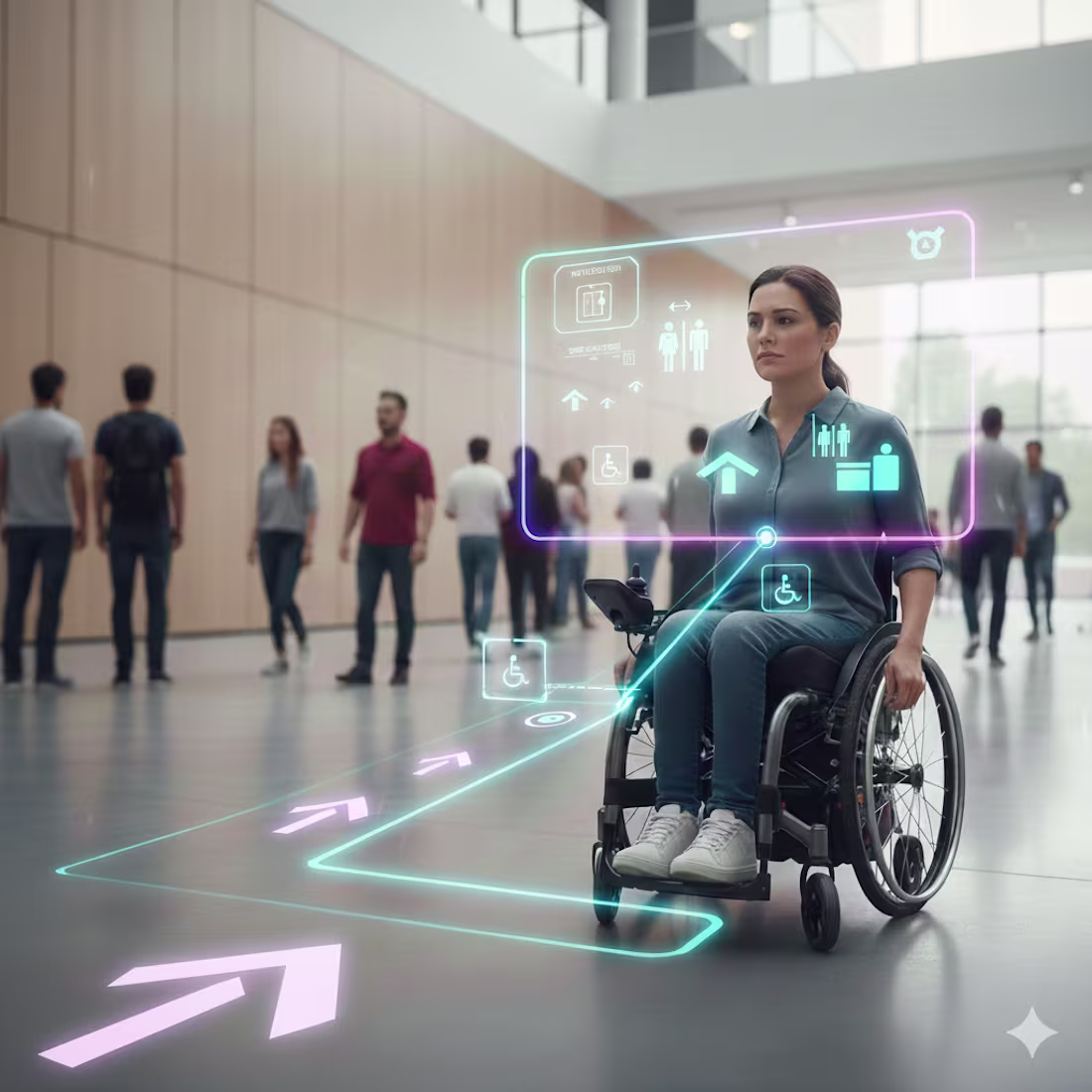 Cover image for AR Indoor Navigation for people with disability