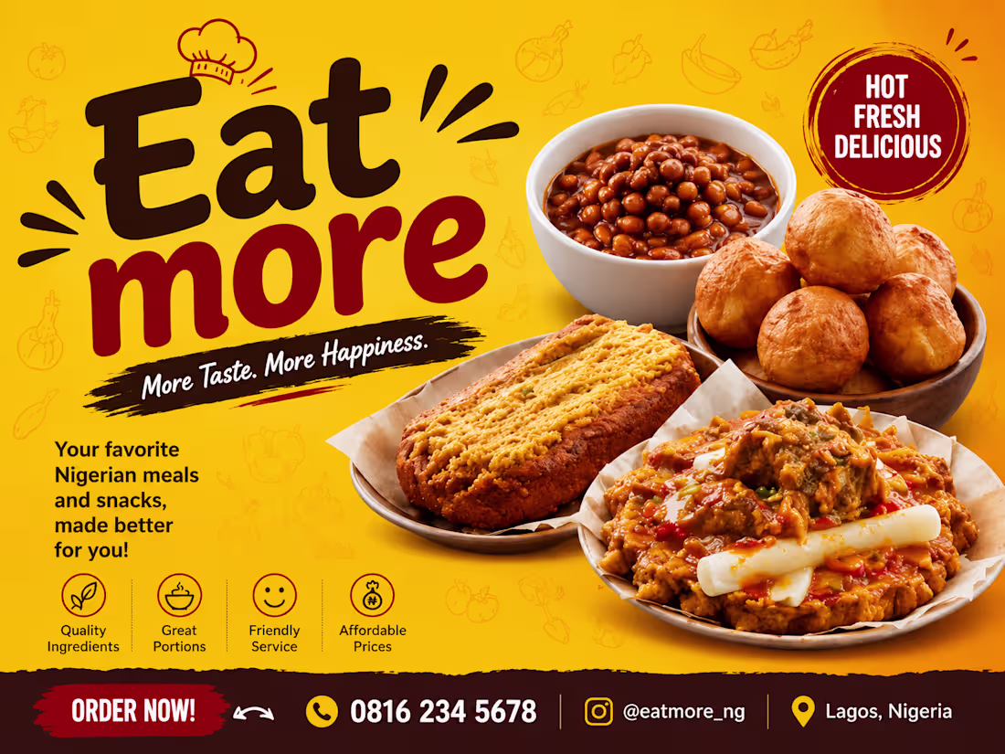 Cover image for This vibrant promotional design was
