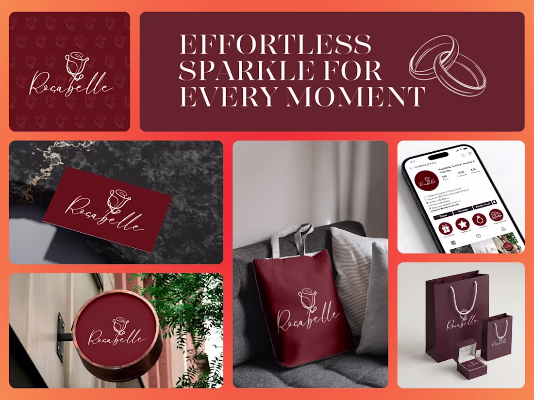 Cover image for Premium Logo & Brand Identity Design | Editable Canva Brand Kit