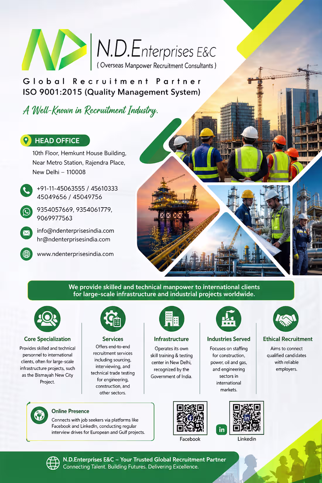 Cover image for N.D ENTERPRISES ENGINEERING AND CONSTRUCTION