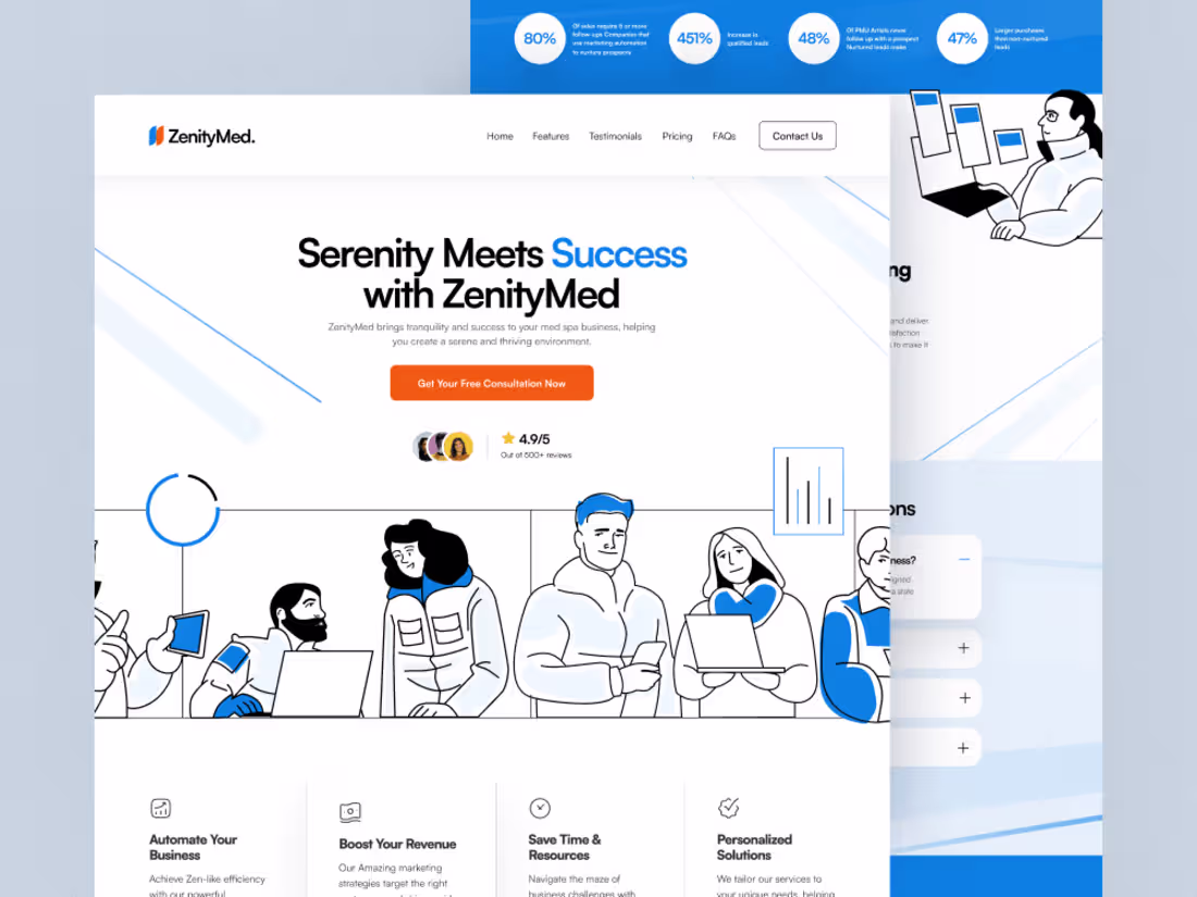Cover image for Website UI/UX Design