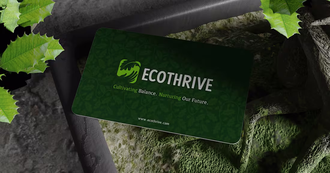 Cover image for EcoThrive Logo Design