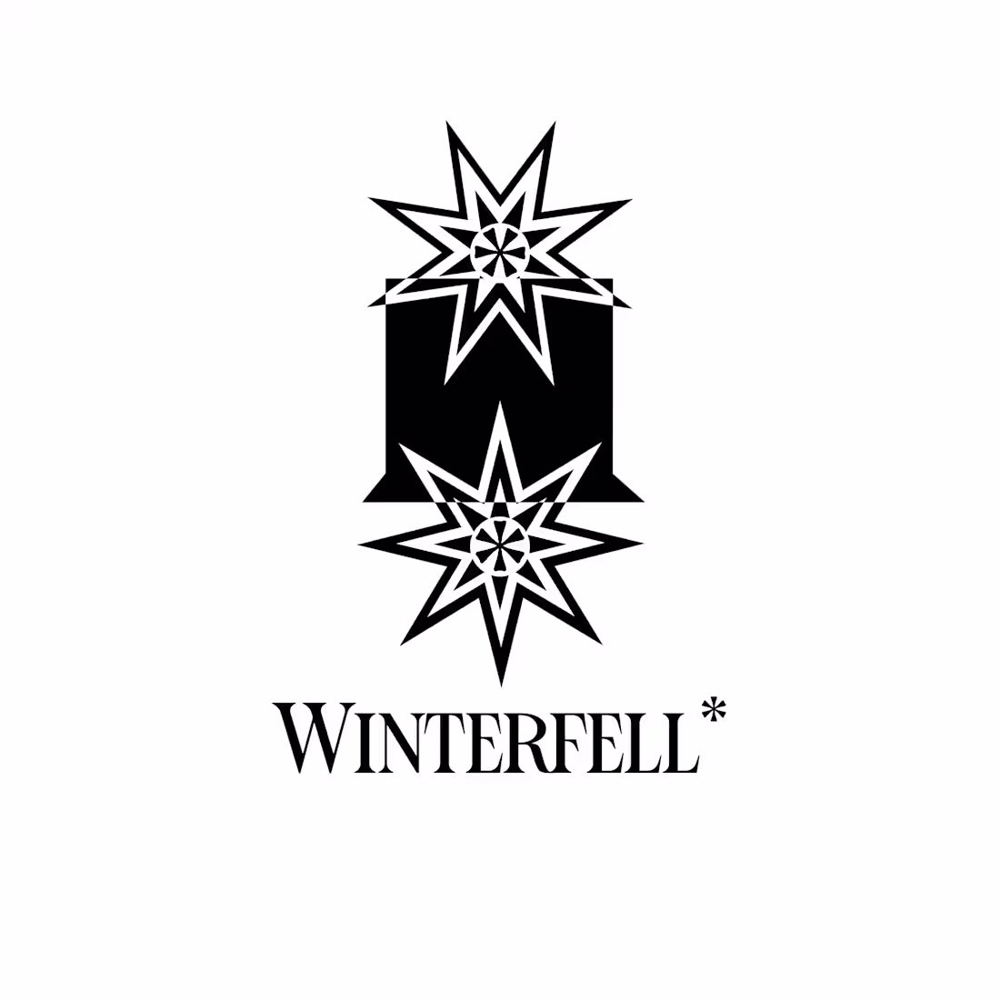 Cover image for Winterfell + Vale of Arryn Game of Thrones minimalist logos ...