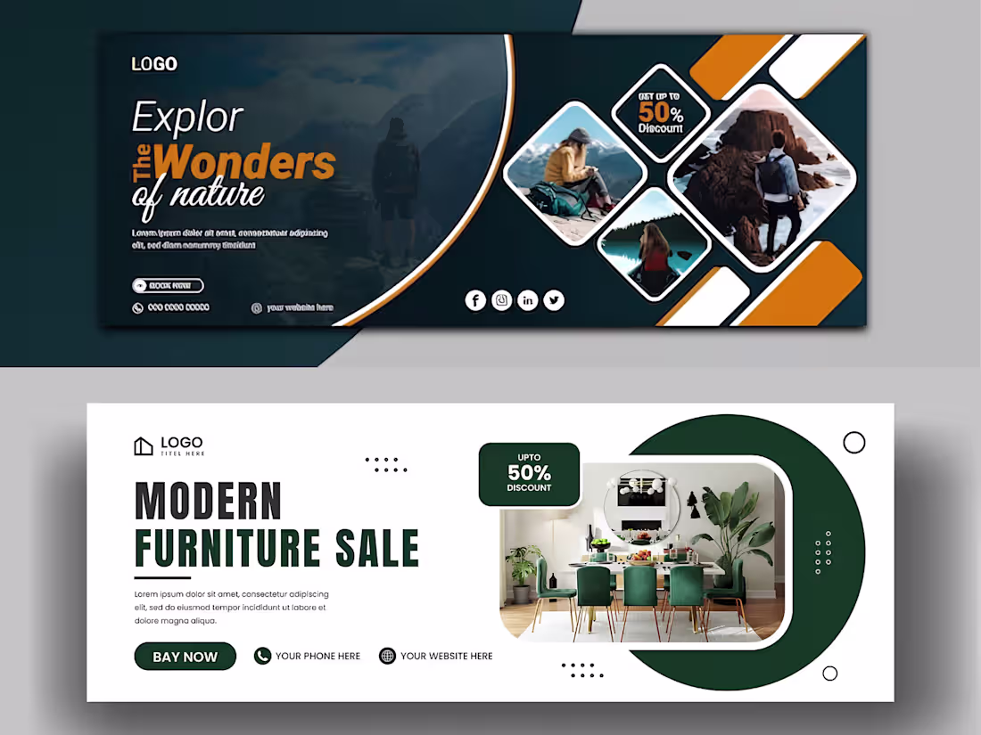 Cover image for I create modern and professional