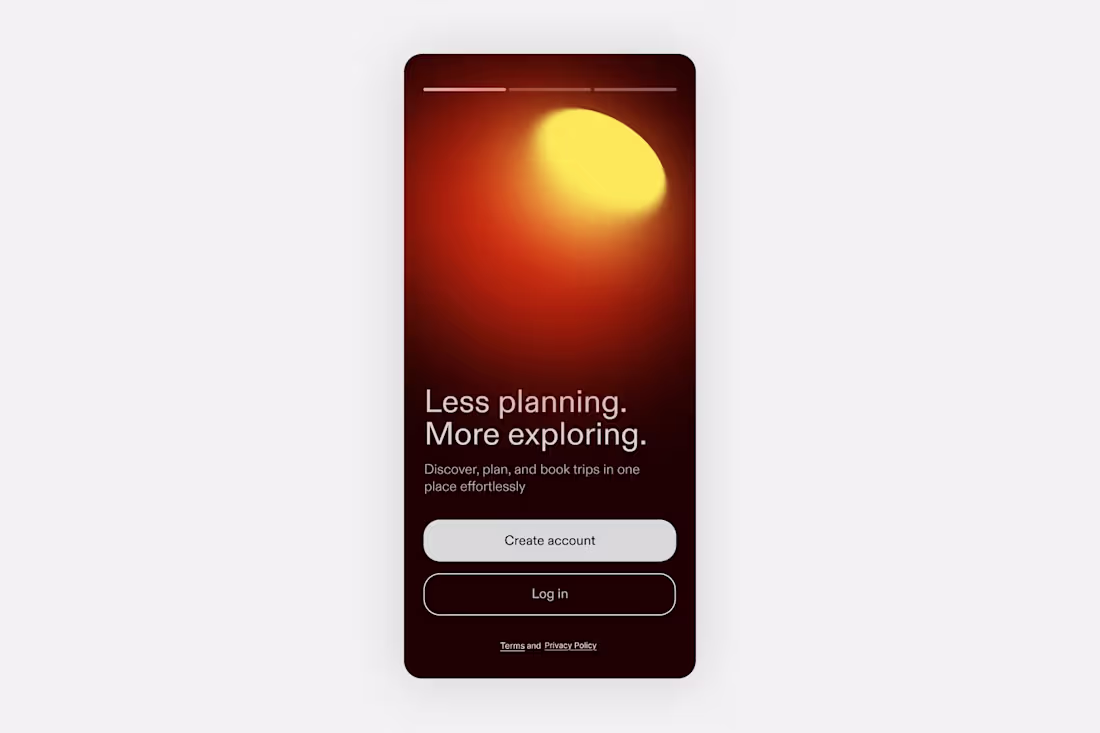 Cover image for Travel app concept work ☀️