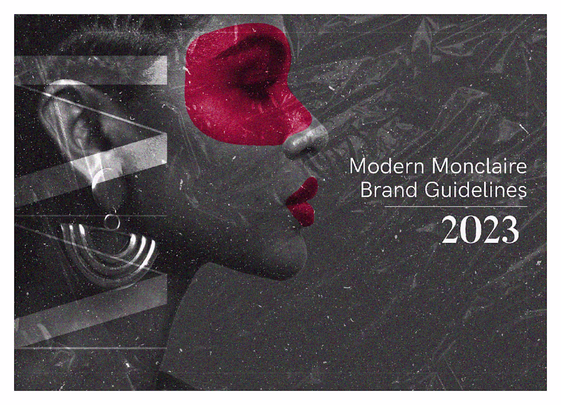 Cover image for Modern Monclaire Lifestyle Blog Branding Identity