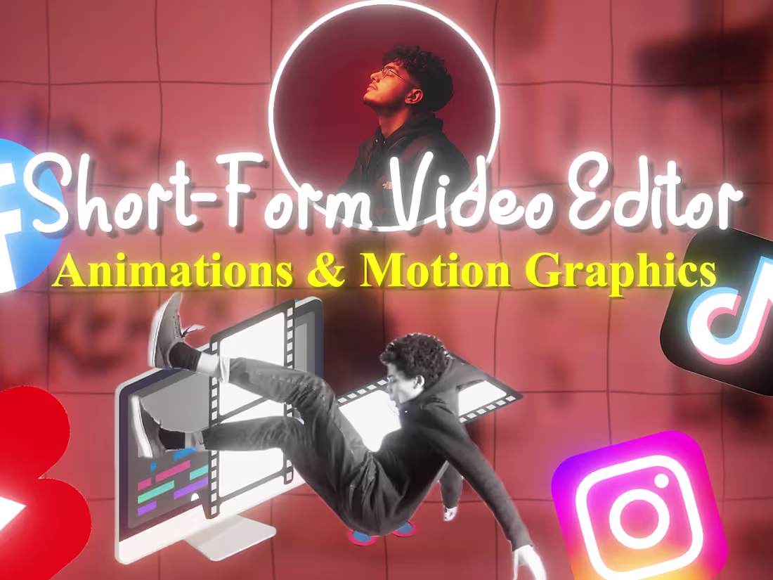 Cover image for Video Editing: Animations & Motion Graphics