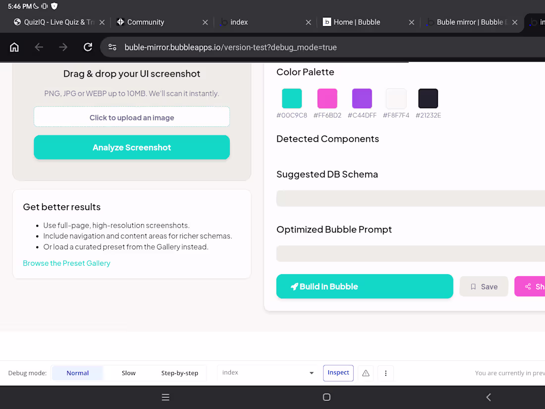 Cover image for Turn Screenshots into Complete Apps with BubbleMirror