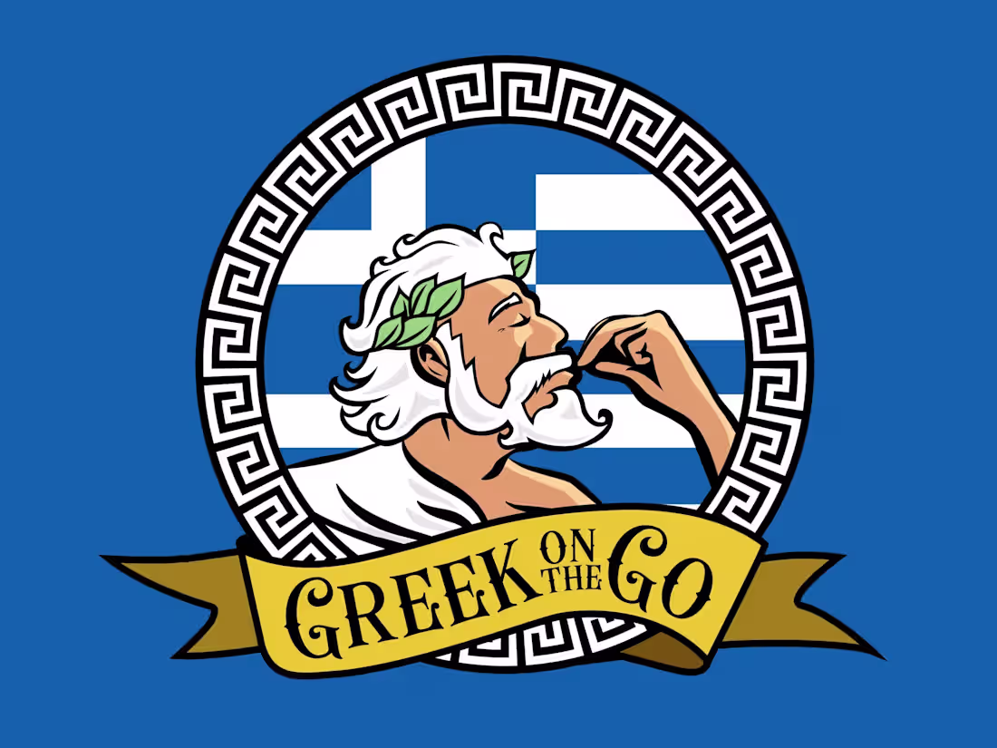 Cover image for Greek on the Go Logo