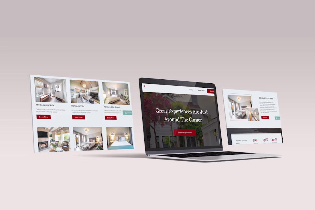 Cover image for Wix Apartment Rentals Website