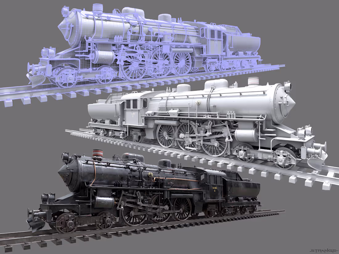 Cover image for Steam Locomotive E991