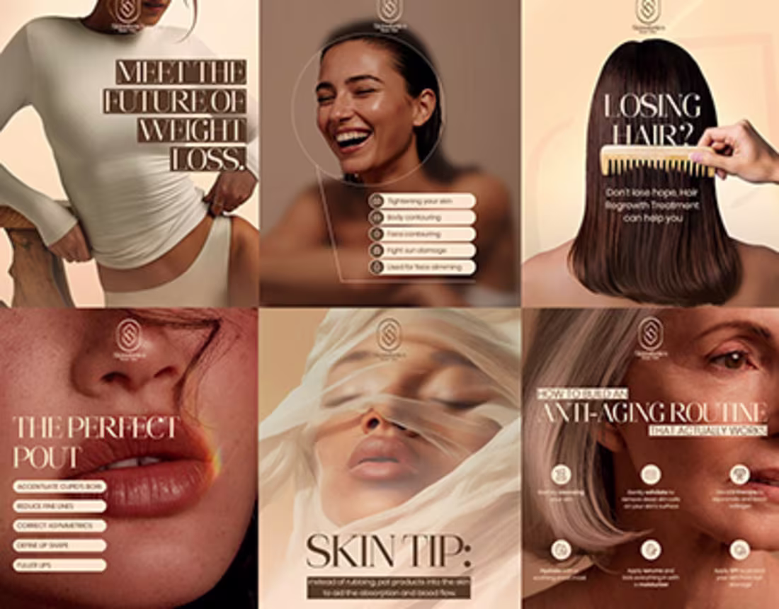Cover image for Luxury Aesthetic Clinic Branding &