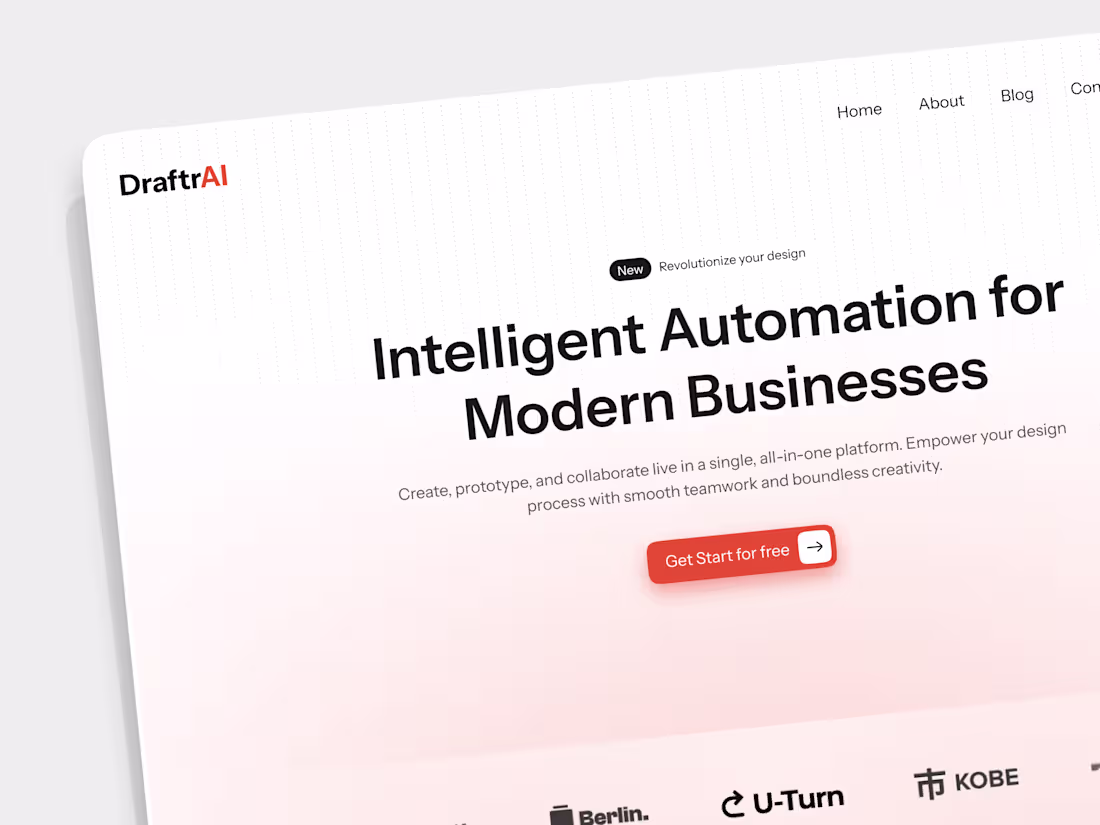 Cover image for DraftrAI: Transform Your Vision with AI Website Design