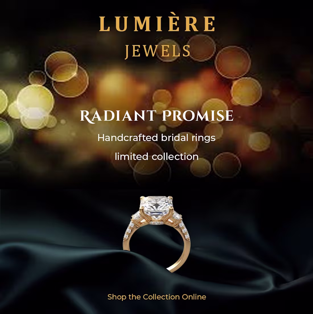 Cover image for Lumiere Jewels Collection
Created luxury advertising
