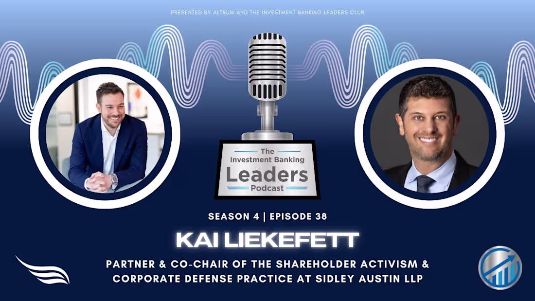 Cover image for The Investment Banking Leaders Podcast