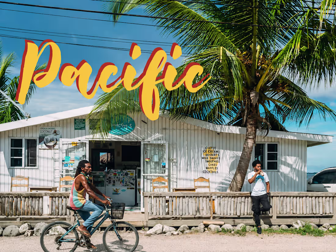 Cover image for Pacific Postcards